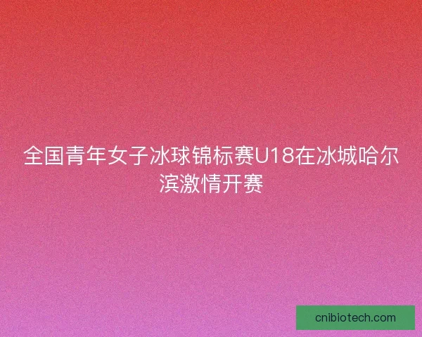 全国青年女子冰球锦标赛U18在冰城哈尔滨激情开赛